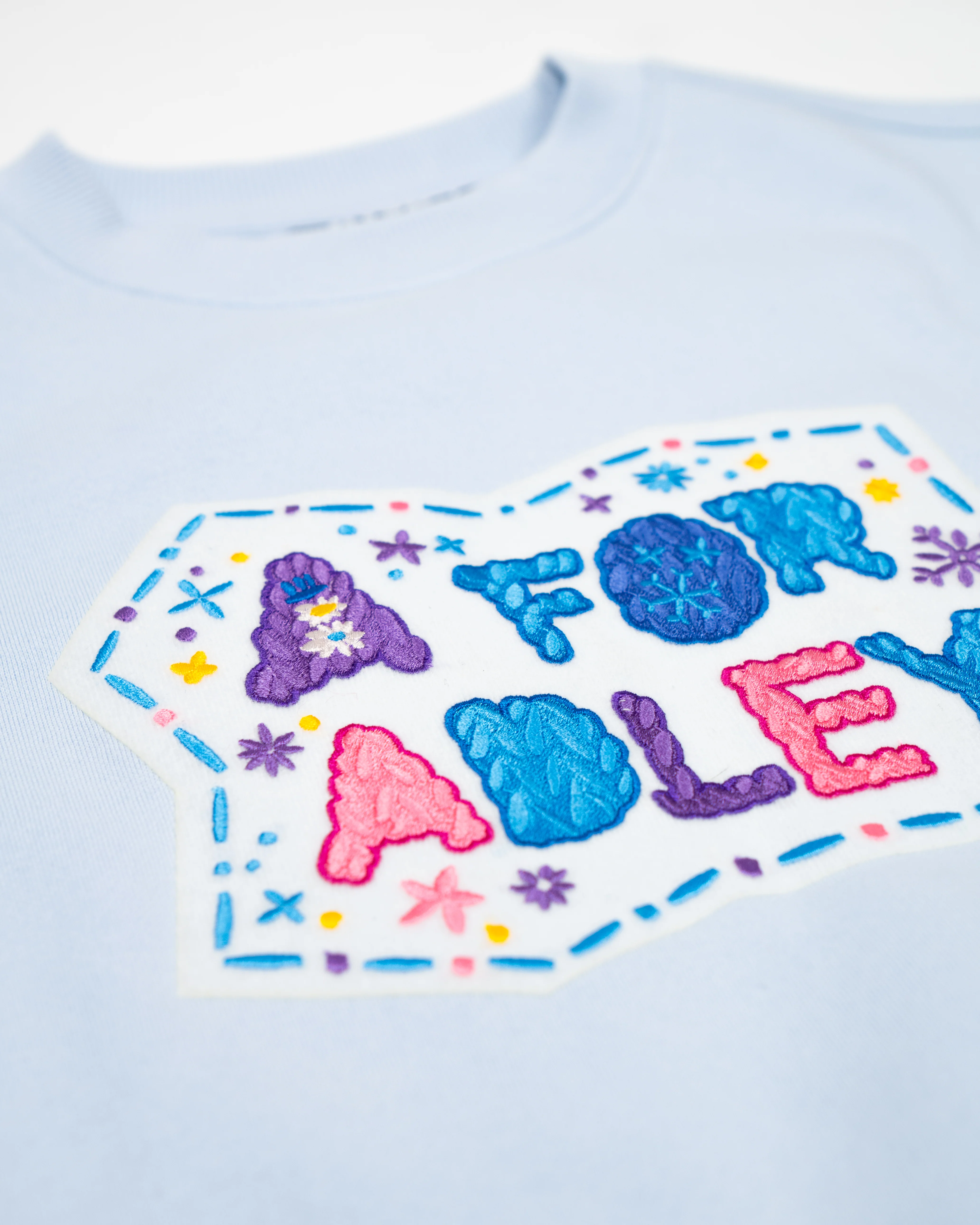 A for Adley Winter Logo Crewneck - Image 7