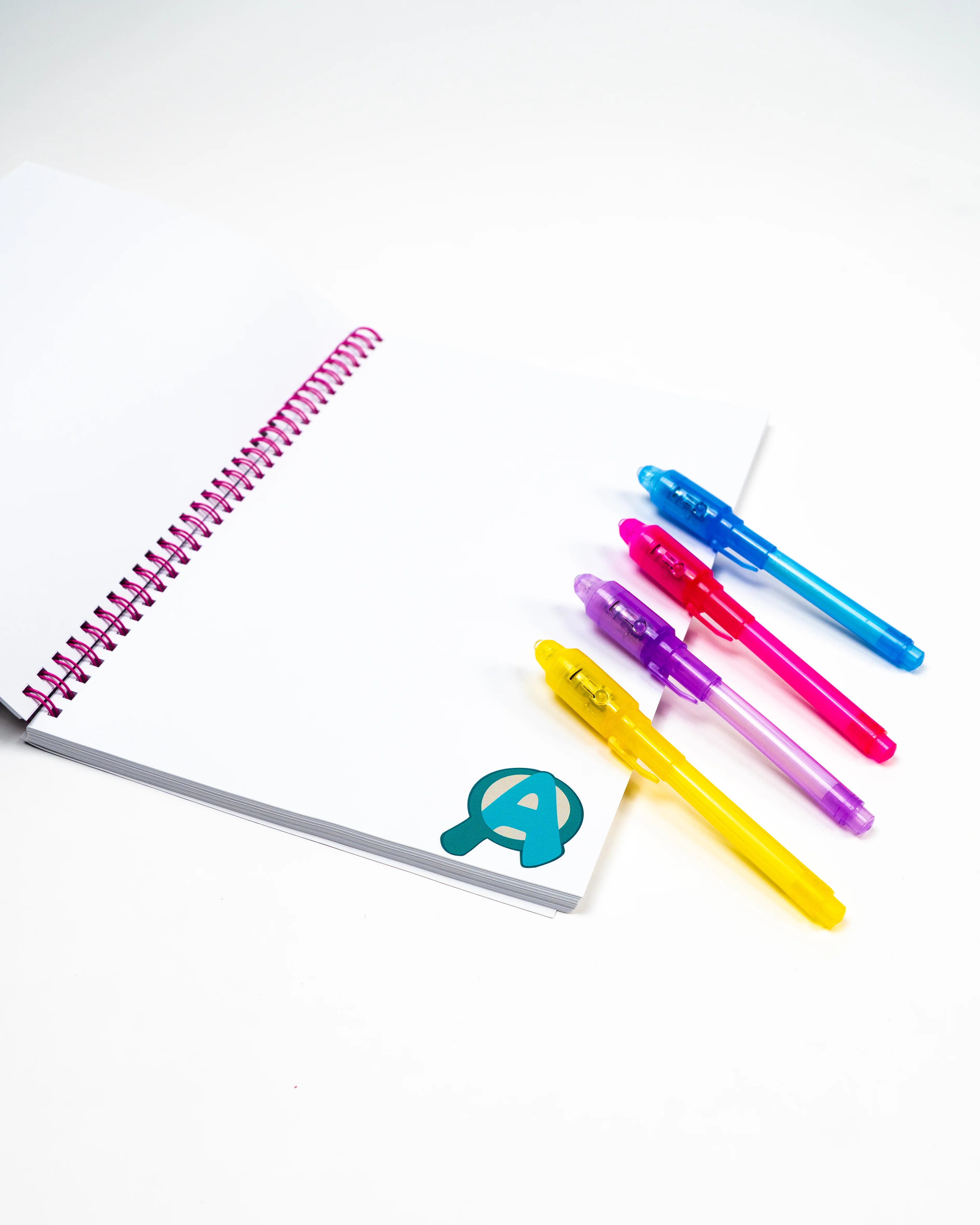 Detective Adley Notebook (w/4 black light pens & stickers) - Image 3