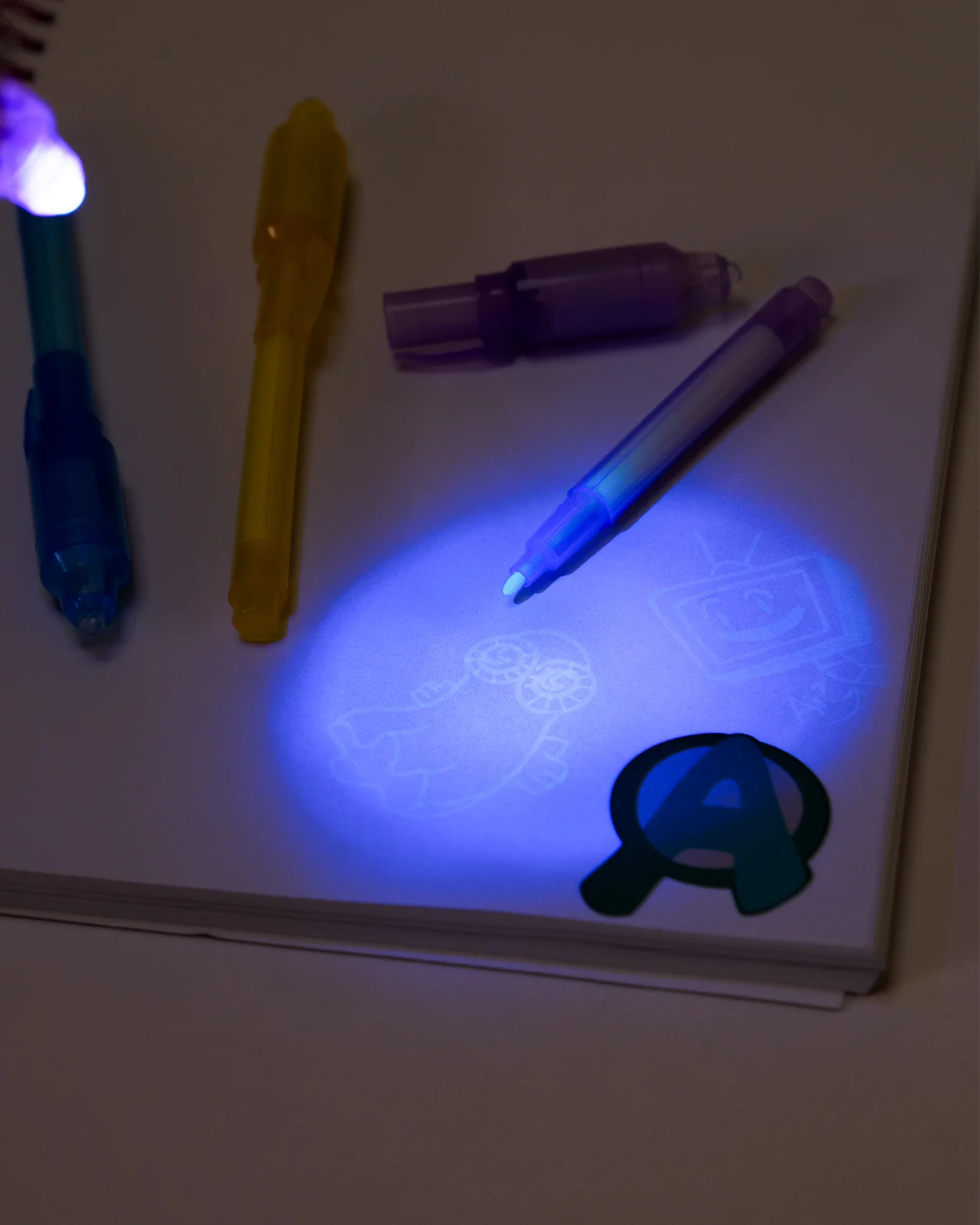 Detective Adley Notebook (w/4 black light pens & stickers) - Image 6