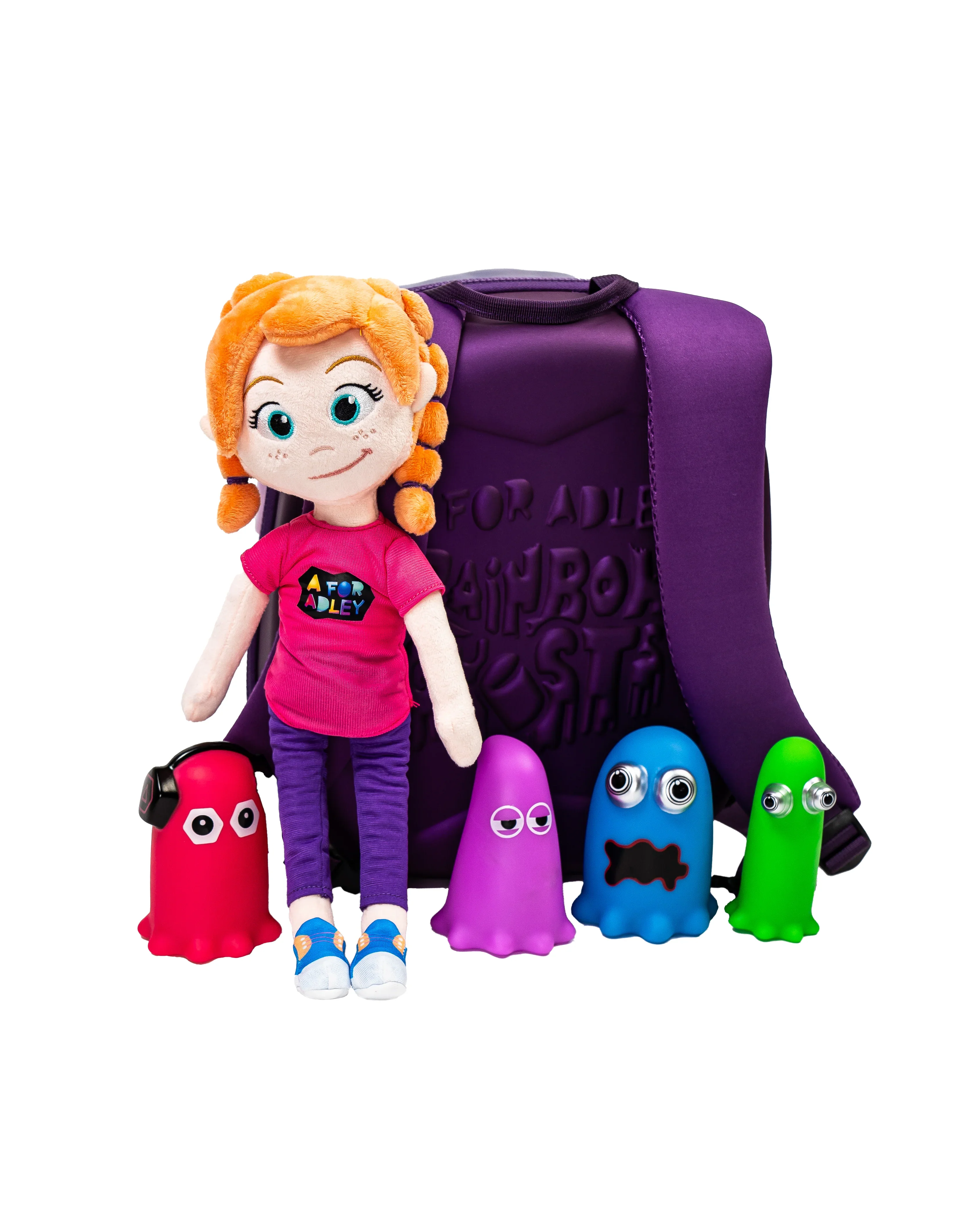 Adley's Portal Escape Doll (w/rainbow ghosts friends + backpack) - Image 5