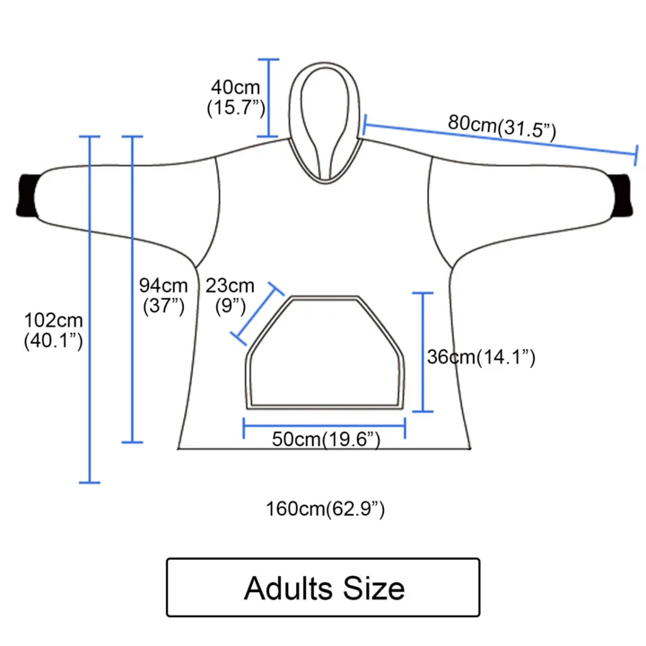 Spacestation Blanket Hoodie - Image 12